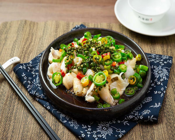 Sichuan Green Pepper Crispy Fish