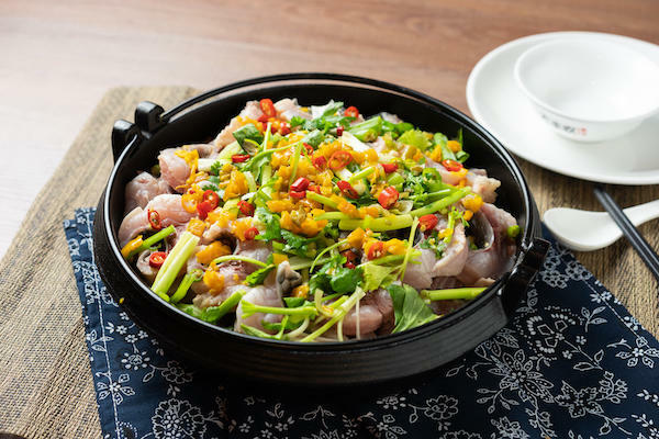 Stewed Golden Pepper Fish Pot