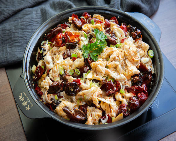 Savory Crisp Fish Pot